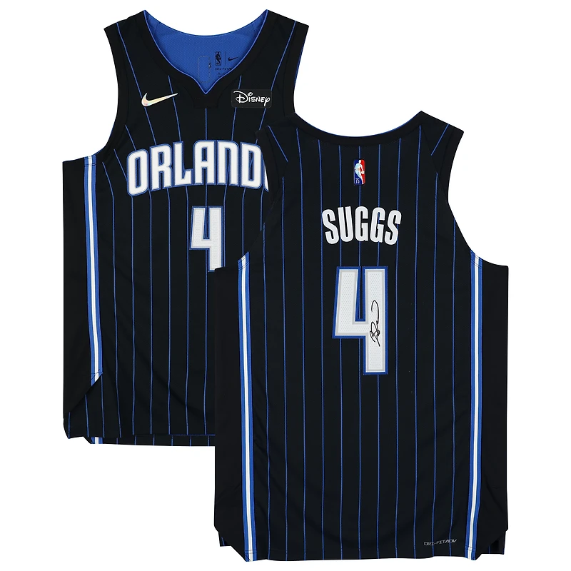Maillot Nike authentique dédicacé par Jalen Suggs pour Orlando Magic 2021-22