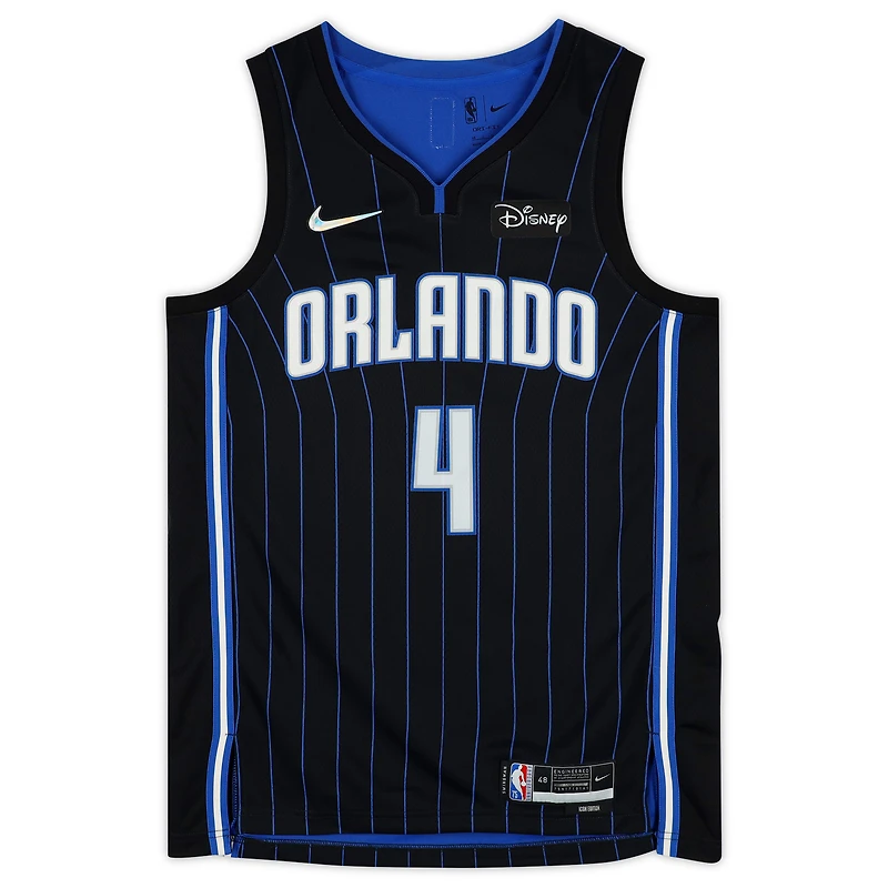 Maillot Nike Diamond Swingman 2021-22 autographié par Jalen Suggs des Orlando Magic avec l'inscription « 2021 #5 Pick »