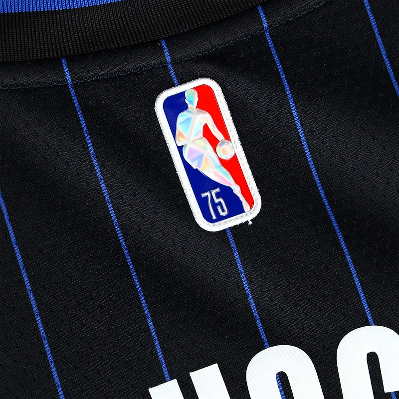 Jalen Suggs Black Orlando Magic Autographed Nike 2021-22 Diamond Swingman Jersey with "2021 #5 Pick" Inscription