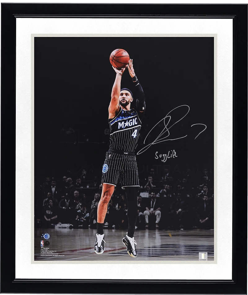 Jalen Suggs Orlando Magic Autographed 16" x 20" Shooting Spotlight Photograph with "Sugg Life" Inscription