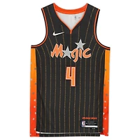 Maillot Nike Swingman autographié par Jalen Suggs Orlando Magic 2020-21 Mixtape