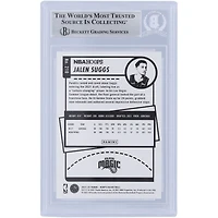 Jalen Suggs Orlando Magic Autographed 2021-22 Panini NBA Hoops #210 Beckett Fanatics Witnessed Authenticated Rookie Card with "Go Magic" Inscription