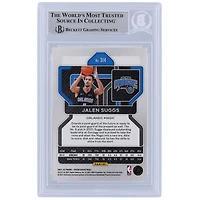 Jalen Suggs Orlando Magic Autographié 2021-22 Panini Prizm #314 Beckett Fanatics Witnessed Rookie Card Authentifié