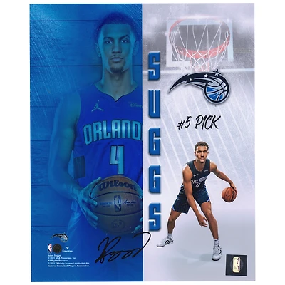 Photo de recrue autographiée de Jalen Suggs (Orlando Magic