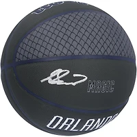 Ballon de basket-ball Wilson City Collector autographié par Jalen Suggs Orlando Magic noir édition 2022-2023