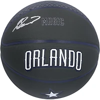 Jalen Suggs Orlando Magic Autographed Black 2022-2023 Edition Wilson City Collector Basketball