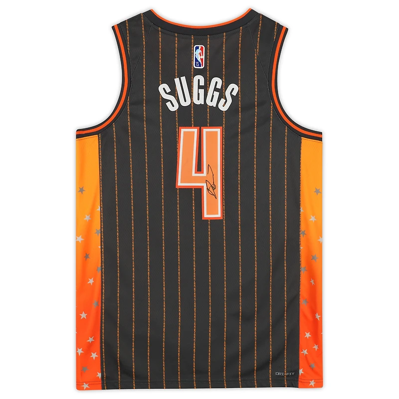Maillot Nike Mixtape Swingman 2021-22 autographié par Jalen Suggs des Orlando Magic