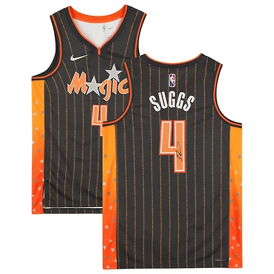 Maillot Nike Mixtape Swingman 2021-22 autographié par Jalen Suggs des Orlando Magic