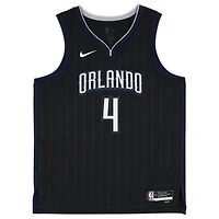 Jalen Suggs Orlando Magic Autographed Nike Black Swingman 2022-23 City Edition Jersey