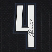 Maillot Nike Swingman noir autographié par Jalen Suggs Orlando Magic 2022-23 City Edition