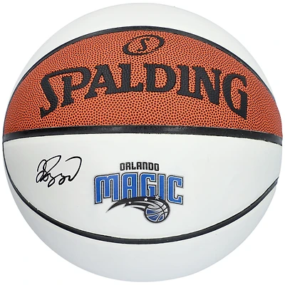 Jalen Suggs Orlando Magic Autographed Spalding White Panel Basketball