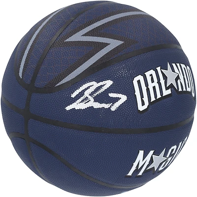 Ballon de basket-ball de collection Wilson 2023-24 City Edition dédicacé par Jalen Suggs par Orlando Magic
