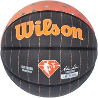 Jalen Suggs Orlando Magic Autographed Wilson City Edition Collectors Basketball