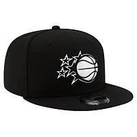 Men's New Era  Black Orlando Magic 9FIFTY Snapback Hat