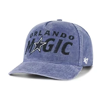 Men's '47  Blue Orlando Magic Reclaim Snow Wash Corduroy Adjustable Hitch Hat