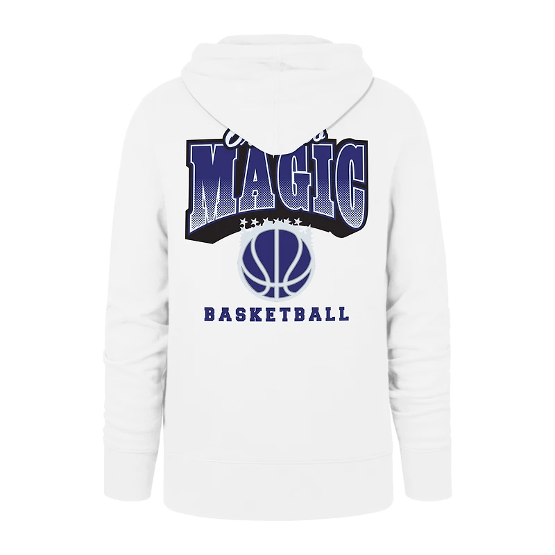 Men's '47 White Orlando Magic 2025/26 City Edition Jab Step Headline Hoodie