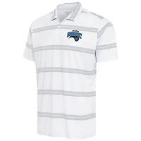 Men's Antigua White/Silver Orlando Magic Groove Polo