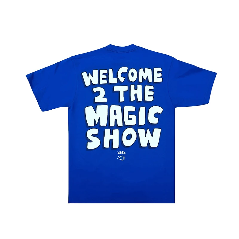 T-shirt bleu Orlando Magic Show pour homme b2Ss