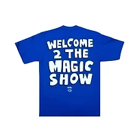 T-shirt bleu Orlando Magic Show pour homme b2Ss