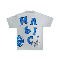 Men's b2Ss  Gray Orlando Magic Big T-Shirt