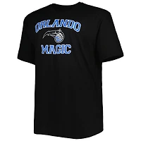 T-shirt noir Orlando Magic Big & Tall Heart Soul pour homme