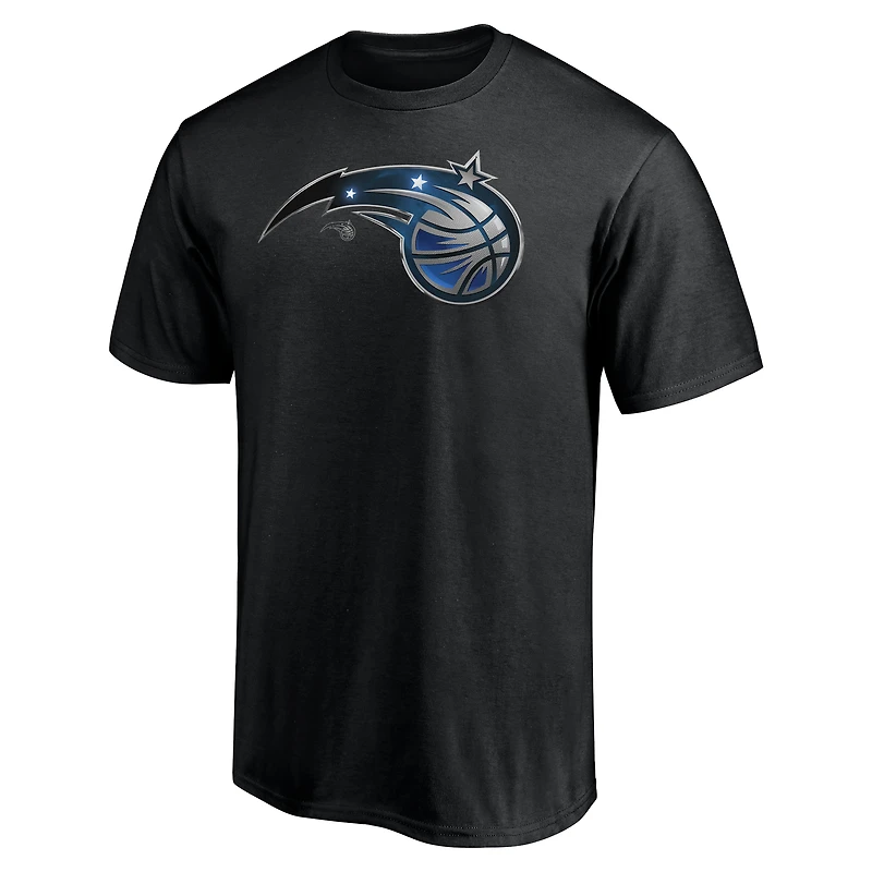 T-shirt noir pour homme avec mascotte Orlando Magic Midnight