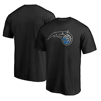 T-shirt noir pour homme avec logo principal des Orlando Magic