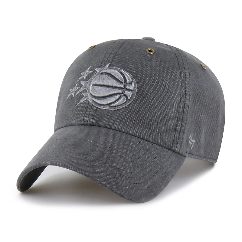 Men's Carhartt x '47 Charcoal Orlando Magic Clean Up Adjustable Hat