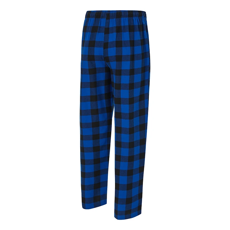 Men's Concepts Sport Blue/Black Orlando Magic Avondale T-Shirt & Flannel Pants Set