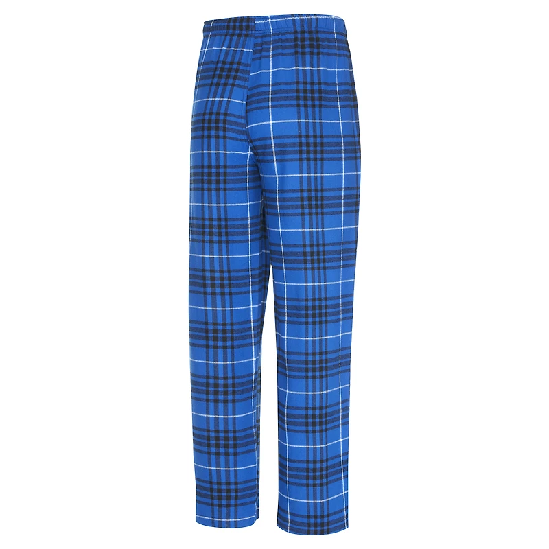 Ensemble de nuit pour homme Concepts Sport bleu/noir Orlando Magic Vector haut et pantalon en flanelle