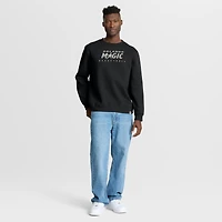 Men's Fanatics Black Orlando Magic Crossover Collection Defensive Rotation Drill Premium Pullover Sweatshirt