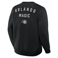 Sweat-shirt premium Fanatics Black Orlando Magic Crossover Collection pour homme, avec rotation défensive.