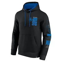 Sweat à capuche croisé Game Time pour homme Fanatics Black Orlando Magic