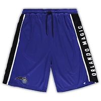Men's Fanatics Blue Orlando Magic Big & Tall Referee Iconic Mesh Shorts