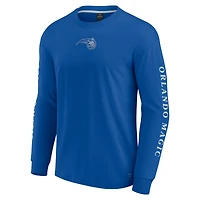 Men's Fanatics Blue Orlando Magic Elements Strive Long Sleeve T-Shirt