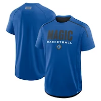 T-shirt d'entraînement de passe entrante bleu Fanatics Orlando Magic pour homme