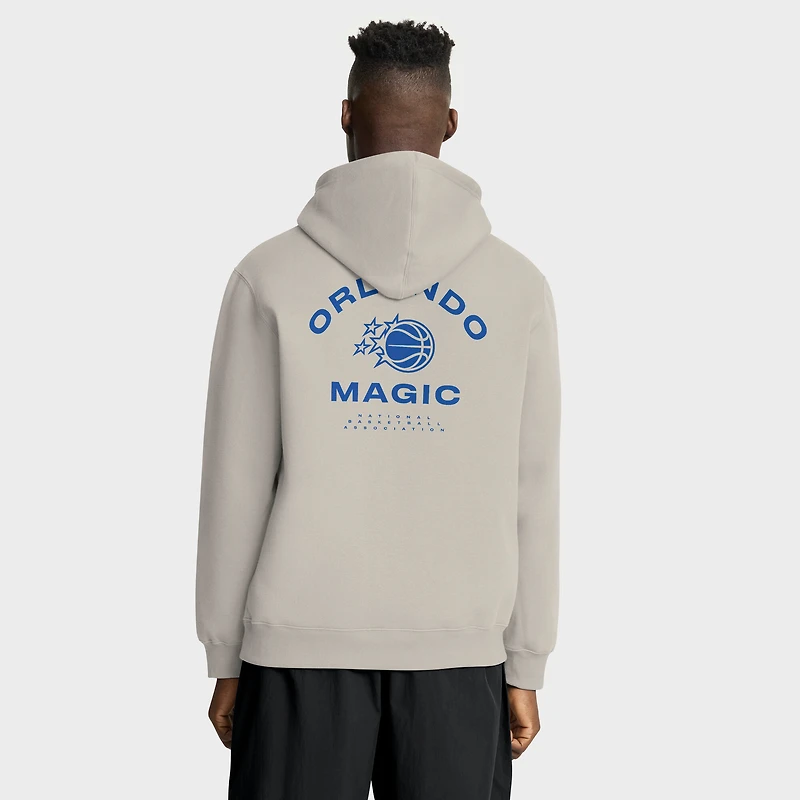 Men's Fanatics Off White Orlando Magic Crossover Collection Blocked Shot Premium Pullover Hoodie