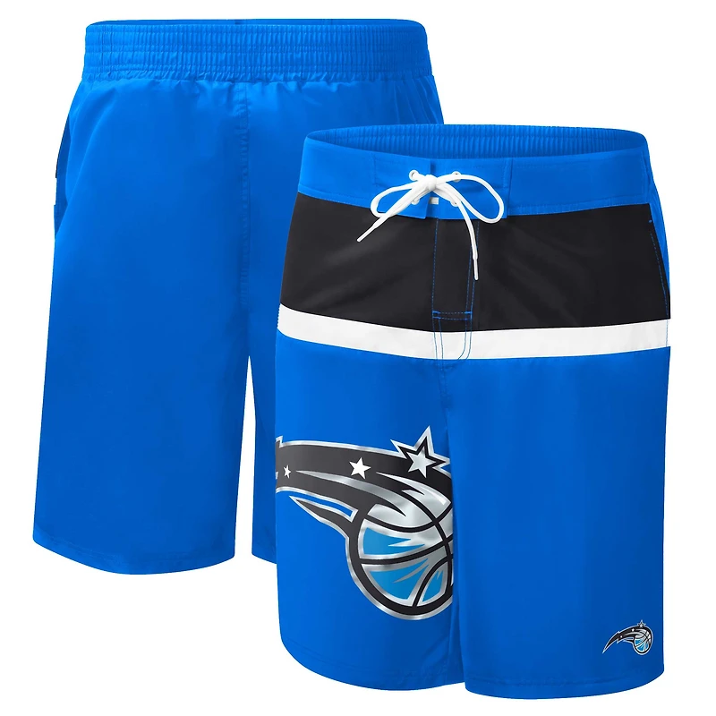 Men's G-III Sports by Carl Banks Blue Orlando Magic Sea Wind Swim Trunks