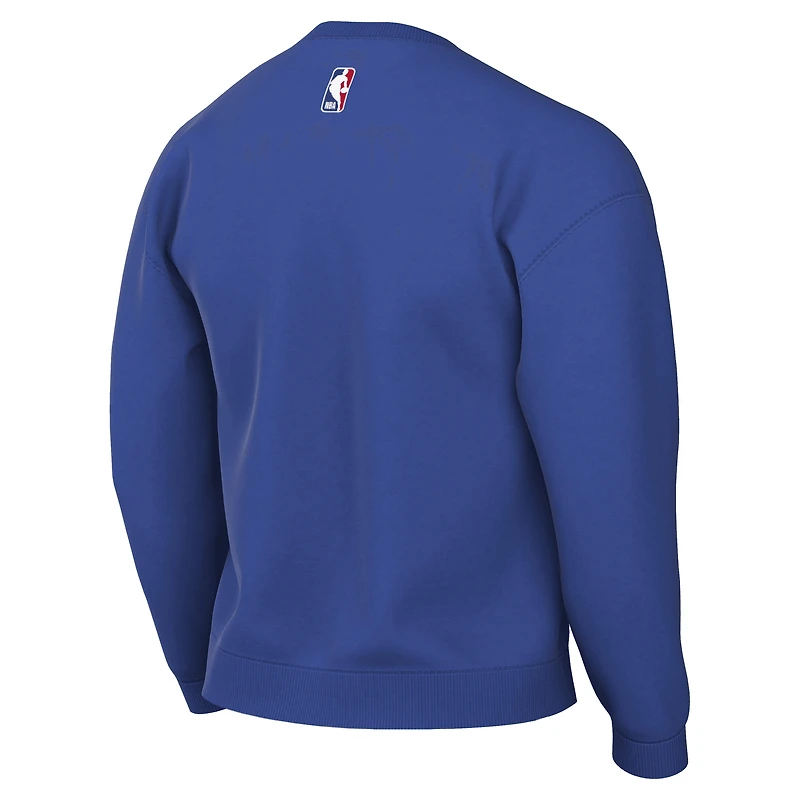 Sweat-shirt Jordan Brand bleu Orlando Magic Statement Edition pour homme
