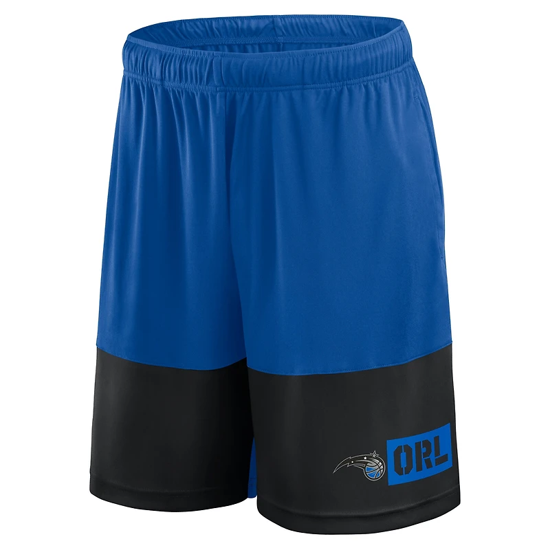 Short Athletic Deep Royal Orlando Magic pour homme avec logo