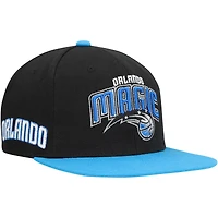 Men's Mitchell & Ness White Orlando Magic Side Core 2.0 Snapback Hat