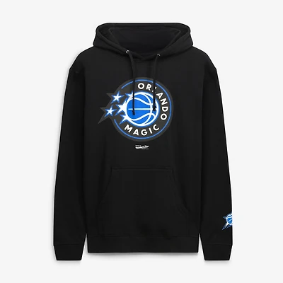 Men's Mitchell & Ness  Black Orlando Magic Fleece Hoodie