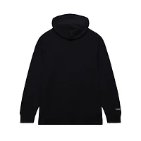 Men's Mitchell & Ness Black Orlando Magic Hardwood Classics Lightweight Thermal Pullover Hoodie