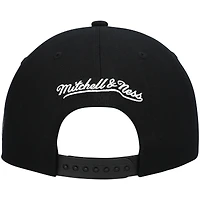 Casquette snapback noire Mitchell & Ness Orlando Magic Hardwood Classics Script 2.0 pour homme