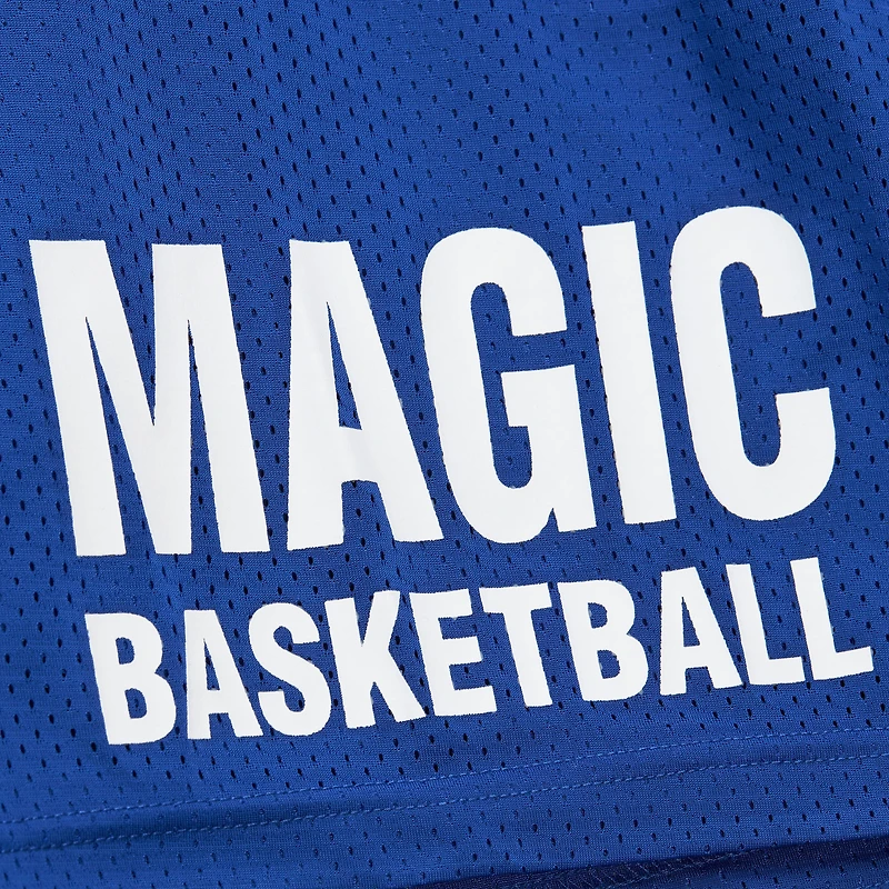 Short en maille bleu Hardwood Classics Orlando Magic de Mitchell & Ness pour homme