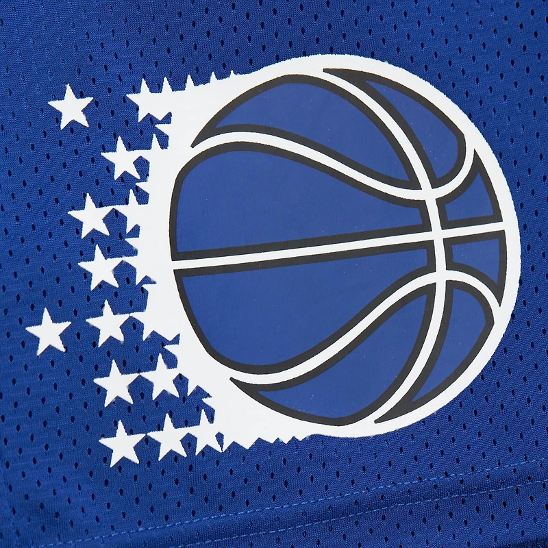 Short en maille bleu Hardwood Classics Orlando Magic de Mitchell & Ness pour homme