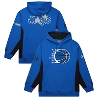 Sweat à capuche en polaire bleu Orlando Magic Hardwood Classics Team Origins de Mitchell & Ness pour homme
