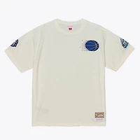 T-shirt premium à coutures chaîne Mitchell & Ness crème Orlando Magic Hardwood Classics pour homme