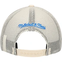 Men's Mitchell & Ness Cream Orlando Magic Trucker Adjustable Hat