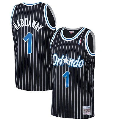 Maillot Swingman Mitchell & Ness Penny Hardaway Orlando Magic Hardwood Classics noir pour hommes